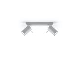 LED Deckenleuchte Ring 2 Grau Modern-Leuchtezauber