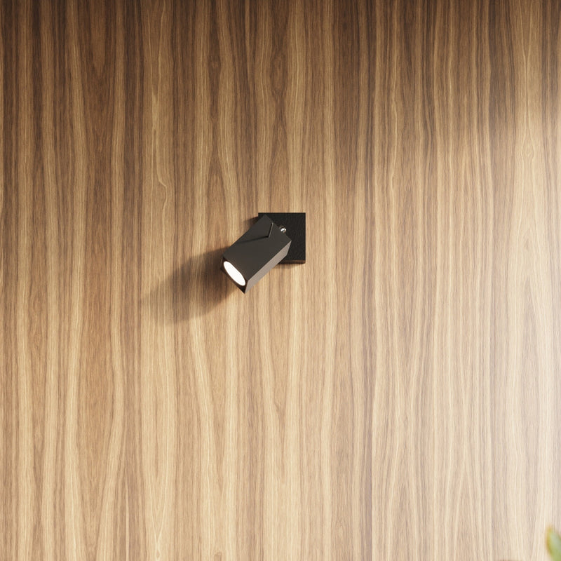 Moderne Led Deckenleuchte Merida 4L Schwarz-Leuchtezauber