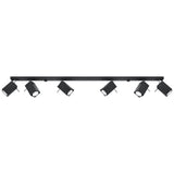 Led Deckenleuchte Merida 6L Schwarz Modern-Leuchtezauber