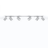 Led Deckenleuchte Merida 6L Grau Modern-Leuchtezauber