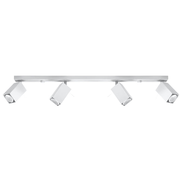 Led Deckenleuchte Merida 4L Weiß Modern-Leuchtezauber