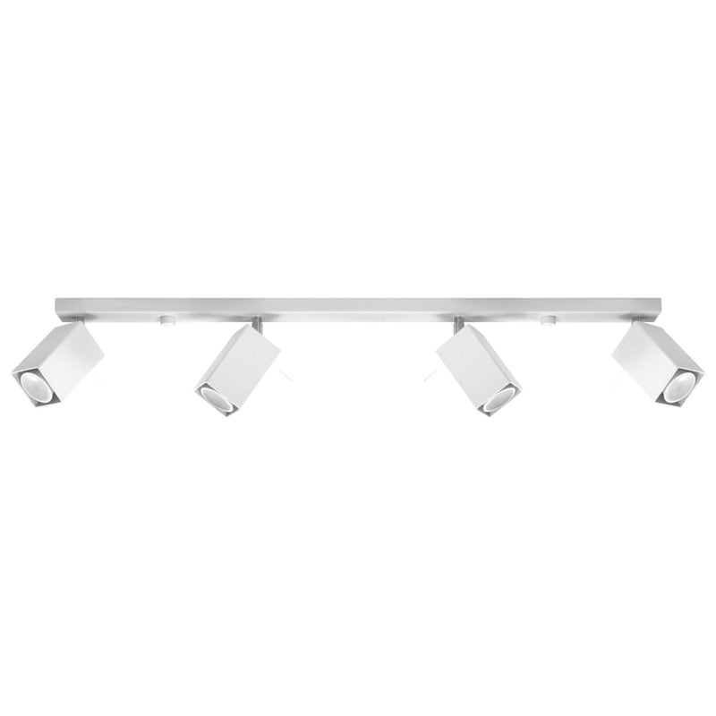 Led Deckenleuchte Merida 4L Weiß Modern-Leuchtezauber