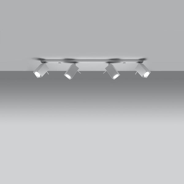 Led Deckenleuchte Merida 4L Weiß Modern-Leuchtezauber