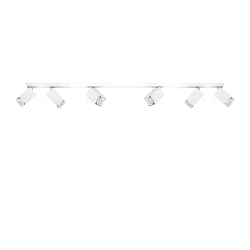 Led Deckenleuchte Merida 6L Weiß Modern-Leuchtezauber