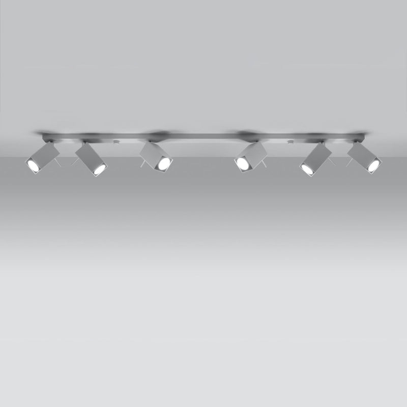 Led Deckenleuchte Merida 6L Weiß Modern-Leuchtezauber