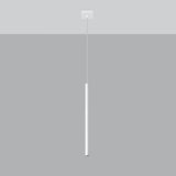 Hängeleuchte Pastelo 1-flammig Weiß – Schlichte Pendelleuchte LED-Leuchtezauber