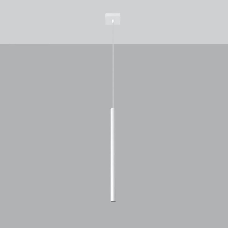 Hängeleuchte Pastelo 1-flammig Weiß – Schlichte Pendelleuchte LED-Leuchtezauber