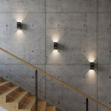 Wandleuchte Blocco Schwarz – Moderne Wandlampe Mit Strukturdesign-Leuchtezauber