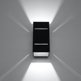 Wandleuchte Blocco Schwarz – Moderne Wandlampe Mit Strukturdesign-Leuchtezauber