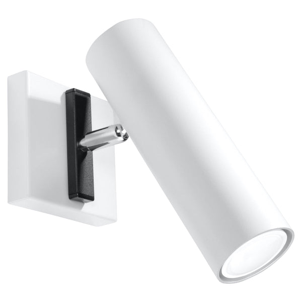 Wandleuchte Direzione Weiß, Verstellbar, Modern, Gu10-Leuchtezauber