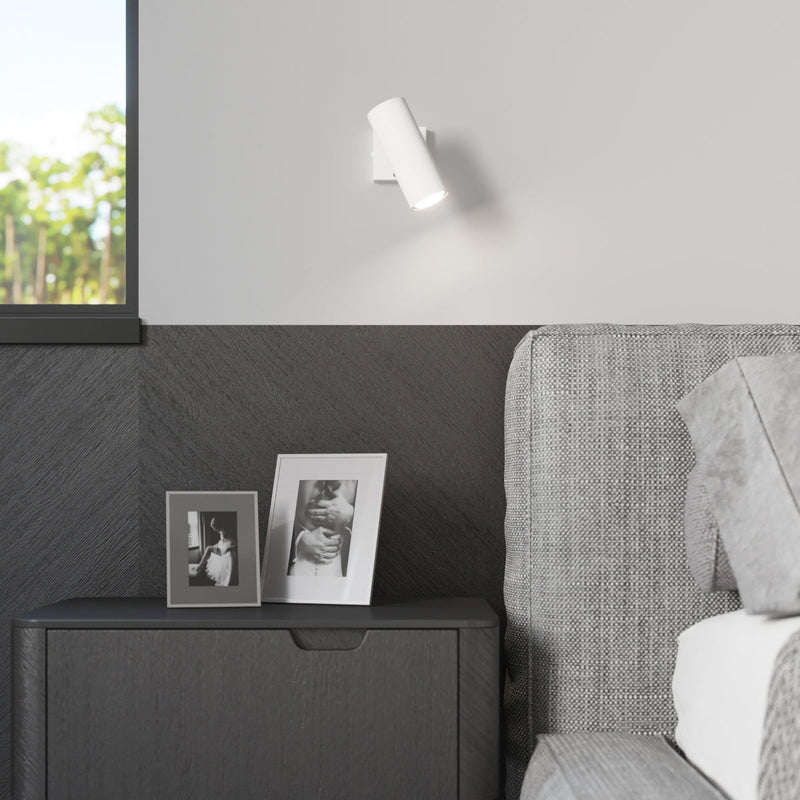 Wandleuchte Direzione Weiß, Verstellbar, Modern, Gu10-Leuchtezauber