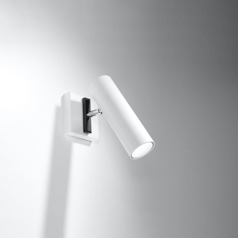 Wandleuchte Direzione Weiß, Verstellbar, Modern, Gu10-Leuchtezauber