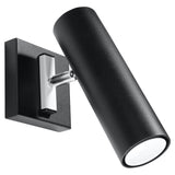 Wandleuchte Direzione Schwarz, Verstellbar, Modern, Gu10-Leuchtezauber