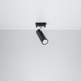 Led Deckenleuchte Direzione 1 Schwarz Modern-Leuchtezauber