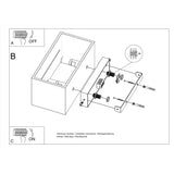 Wandleuchte Lobo Maxi Weiß, E27, Led, Modern Für Innenräume-Leuchtezauber