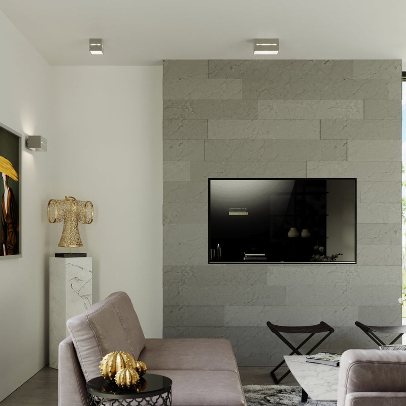 Wandleuchte Lobo Maxi Grau, Design, E27, Led-Fähig, Robust-Leuchtezauber