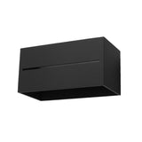Wandleuchte Lobo Maxi Schwarz, Modern, E27, Led-Kompatibel-Leuchtezauber