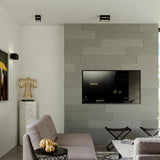 Wandleuchte Lobo Maxi Schwarz, Modern, E27, Led-Kompatibel-Leuchtezauber