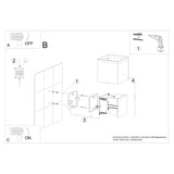 Wandleuchte Luca Weiß, Led, Ip54, Modern, Für Außen & Innen-Leuchtezauber