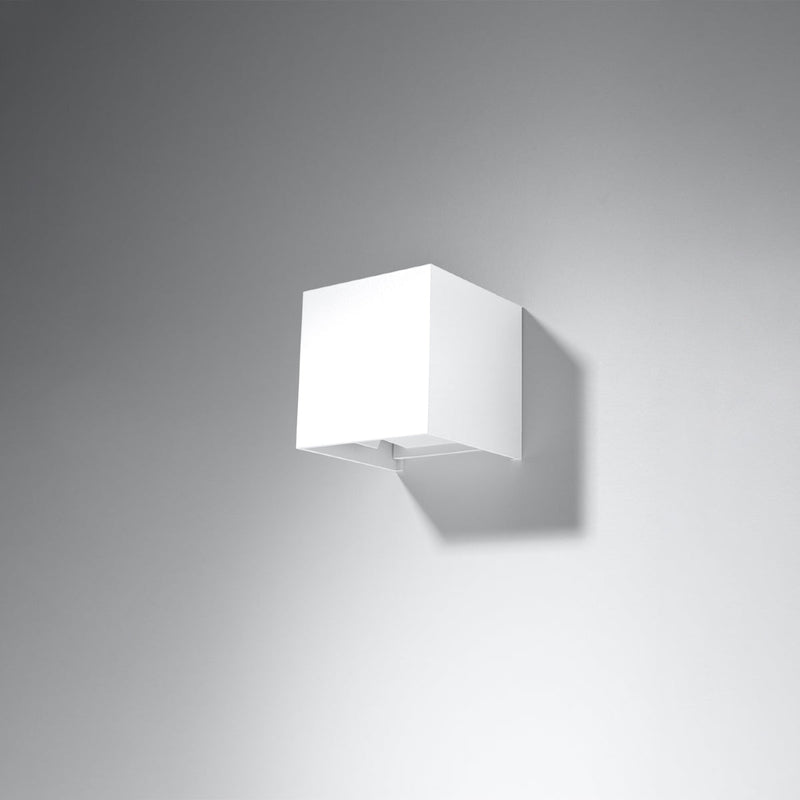 Wandleuchte Luca Weiß, Led, Ip54, Modern, Für Außen & Innen-Leuchtezauber