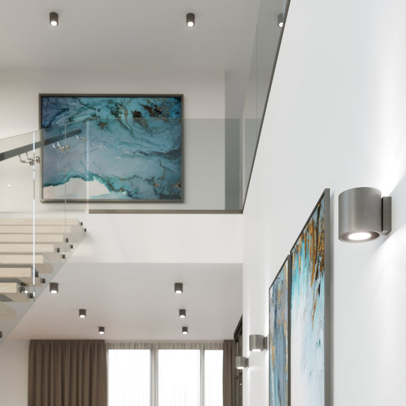 Led Deckenleuchte Orbis 1 Anthrazit Modern Design-Leuchtezauber