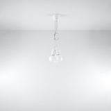 Hängeleuchte Diego 3-flammig Weiß – Retro LED Pendellampe-Leuchtezauber