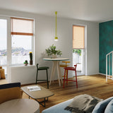 Hängeleuchte Diego 1-flammig Gelb – LED Pendelleuchte im Retrolook-Leuchtezauber