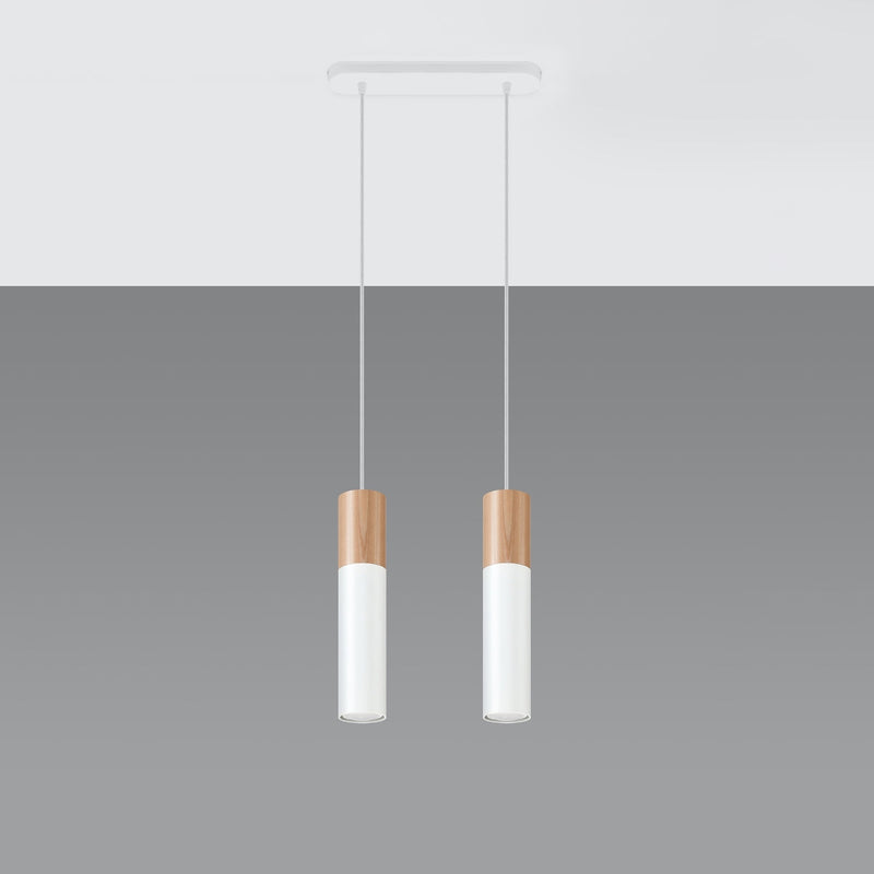 Hängeleuchte Pablo 2 Weiß – LED Hängelampe in modernem Design-Leuchtezauber