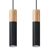 Hängeleuchte Pablo 3 Schwarz – Moderne LED Pendellampe Design-Leuchtezauber