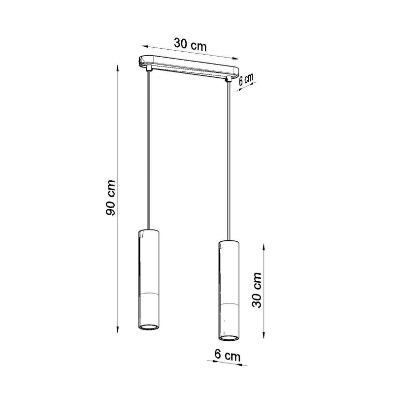 Hängeleuchte Pablo 3 Schwarz – Moderne LED Pendellampe Design-Leuchtezauber