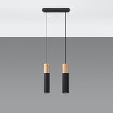 Hängeleuchte Pablo 3 Schwarz – Moderne LED Pendellampe Design-Leuchtezauber