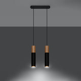Hängeleuchte Pablo 3 Schwarz – Moderne LED Pendellampe Design-Leuchtezauber