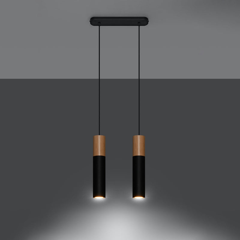 Hängeleuchte Pablo 3 Schwarz – Moderne LED Pendellampe Design-Leuchtezauber
