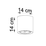 Led Deckenleuchte Cullo Beton Modern Industrial Design-Leuchtezauber