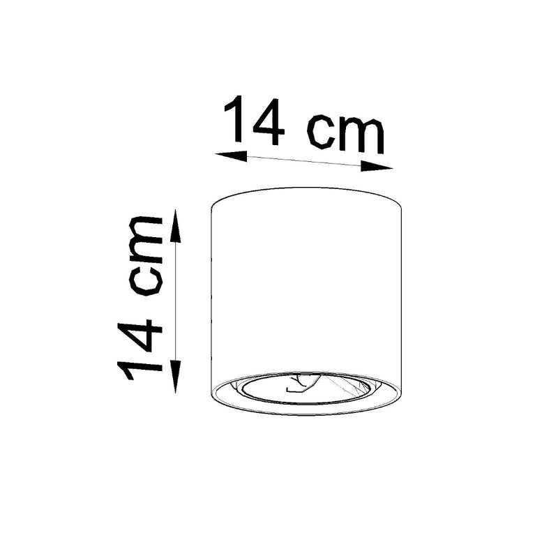 Led Deckenleuchte Cullo Beton Modern Industrial Design-Leuchtezauber