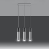 Hängeleuchte Borgio 3L Weiß – LED Pendelleuchte im Design Look-Leuchtezauber