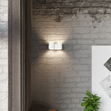 Wandleuchte Orbis 2-Flammig Weiß, Gu10, Modern, Design-Leuchtezauber