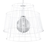 Hängeleuchte Gate Weiß – Design LED Pendellampe Weiß-Leuchtezauber