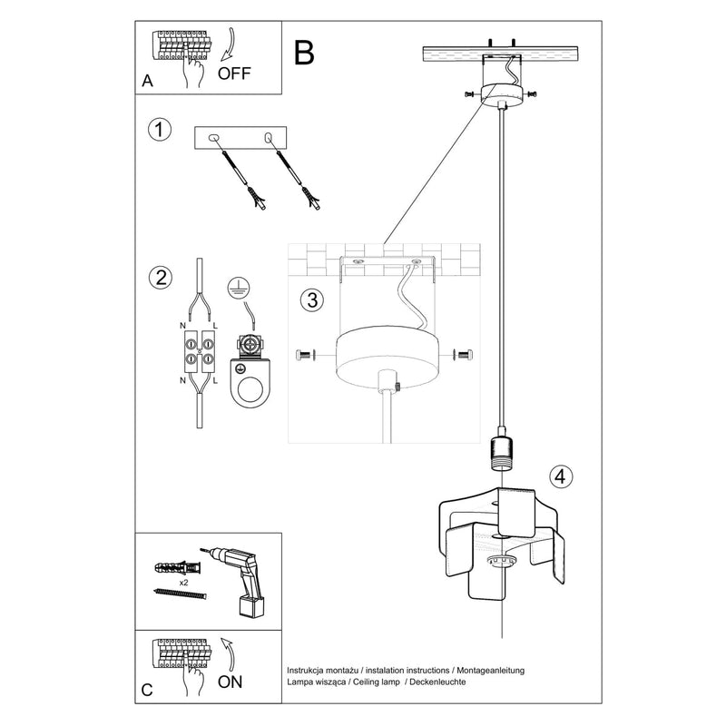 Hängeleuchte Tulip Weiß – LED Pendelleuchte in Modernem Design-Leuchtezauber