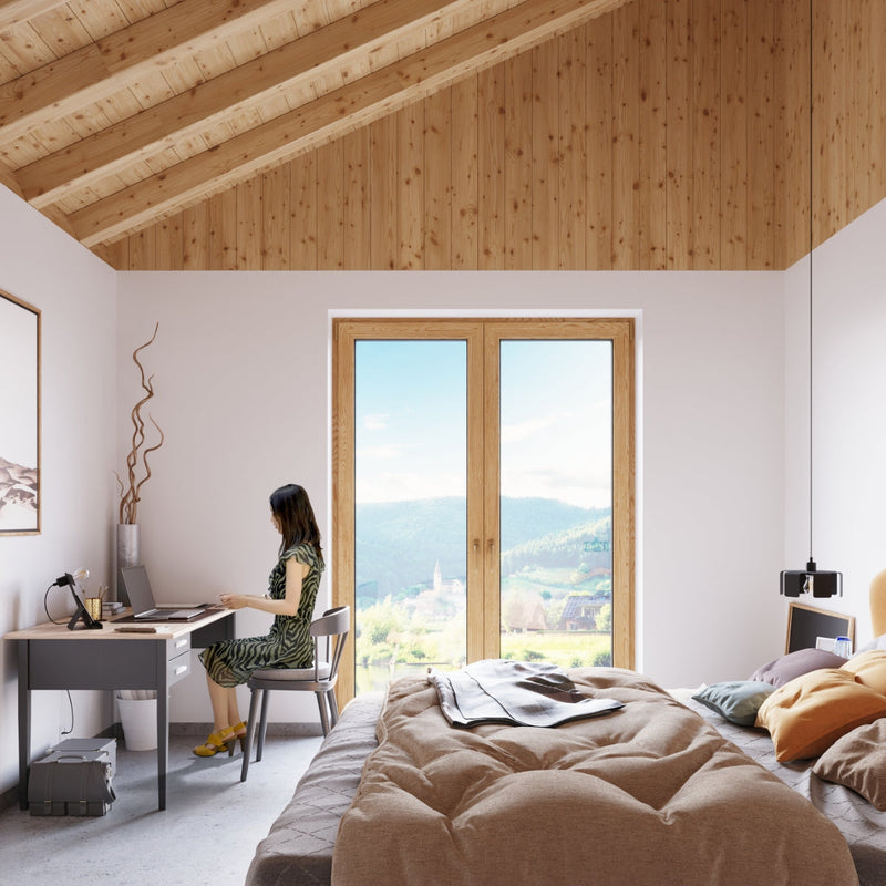 Hängeleuchte Tulip Schwarz – Design LED Pendellampe Modern-Leuchtezauber