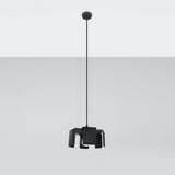 Hängeleuchte Tulip Schwarz – Design LED Pendellampe Modern-Leuchtezauber