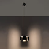 Hängeleuchte Tulip Schwarz – Design LED Pendellampe Modern-Leuchtezauber
