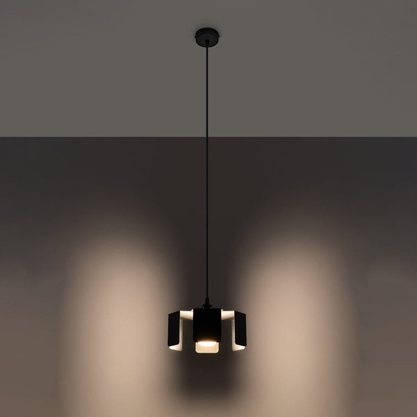 Hängeleuchte Tulip Schwarz – Design LED Pendellampe Modern-Leuchtezauber