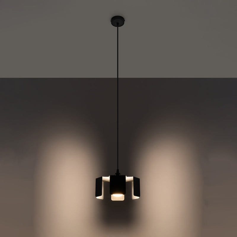 Hängeleuchte Tulip Schwarz – Design LED Pendellampe Modern-Leuchtezauber