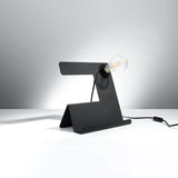 Tischleuchte Incline Schwarz – Schlichte Led-Tischlampe, Modern-Leuchtezauber