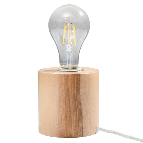 Tischlampe Salgado Holz – Elegante Holz-Tischleuchte Im Design-Leuchtezauber