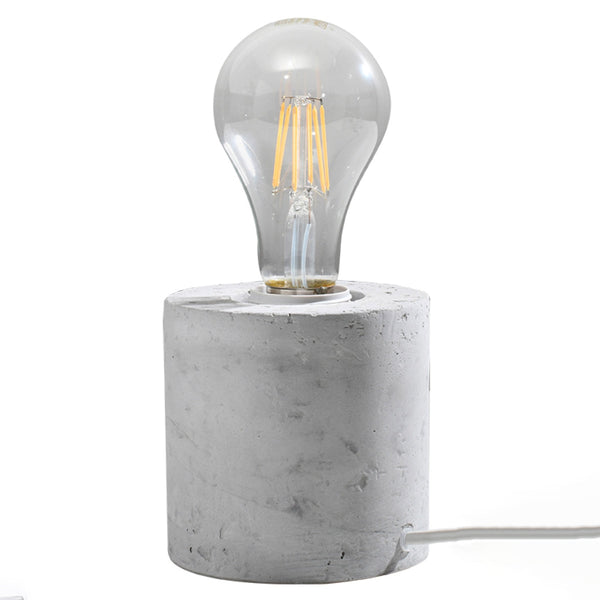 Tischleuchte Salgado Beton – Robuste Tischlampe Aus Beton-Leuchtezauber