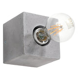 Wandleuchte Ariz Beton, Modern, Led-Kompatibel, E27-Leuchtezauber