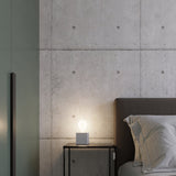 Wandleuchte Ariz Beton, Modern, Led-Kompatibel, E27-Leuchtezauber