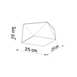 Led Deckenleuchte Hexa 25 Weiß Sechseck Modern Design-Leuchtezauber